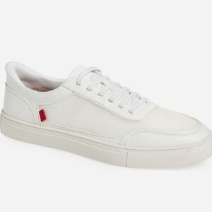 Classic White and Red M Sneakers